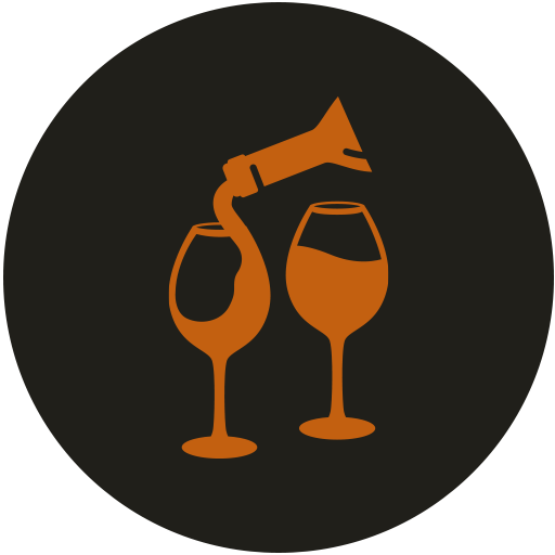 Pouring wine into a glass