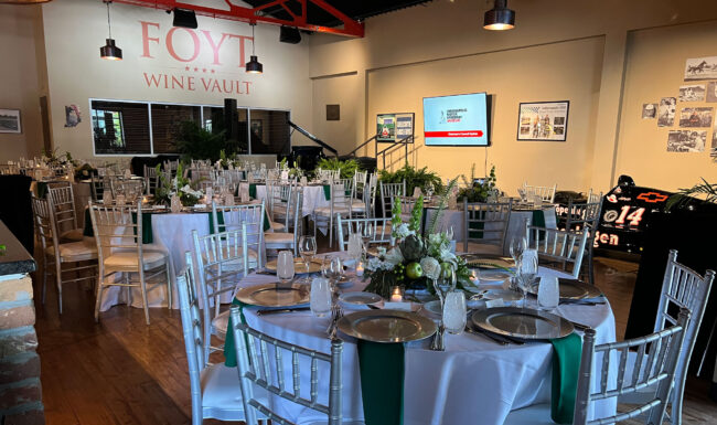 Foyt private event space